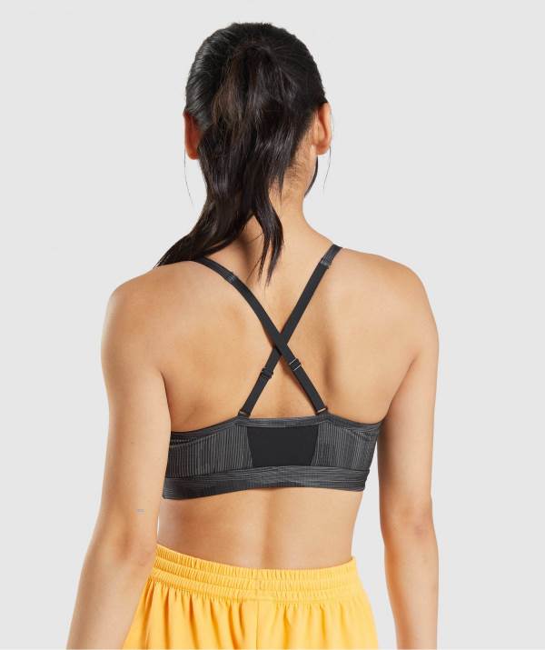 Damske Športové Podprsenky Gymshark Sport Čierne | IJ2357908